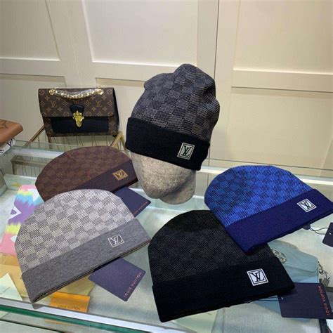 fake lv hat|inside out of lv beanie.